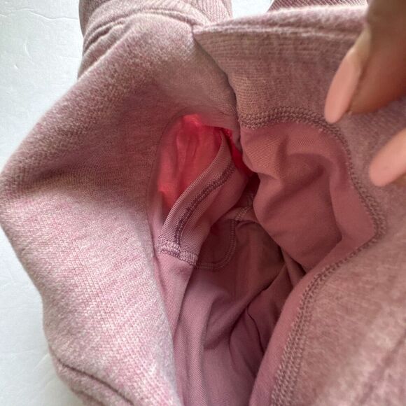 Lululemon Scuba High Rise Jogger Size 12 Heathered Violet Verbena W5DD3S - Picture 8 of 10